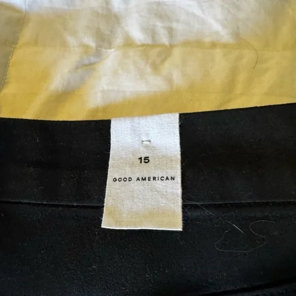 Good American Charcoal Buttoned Pants size 15 - Picture 5 of 5